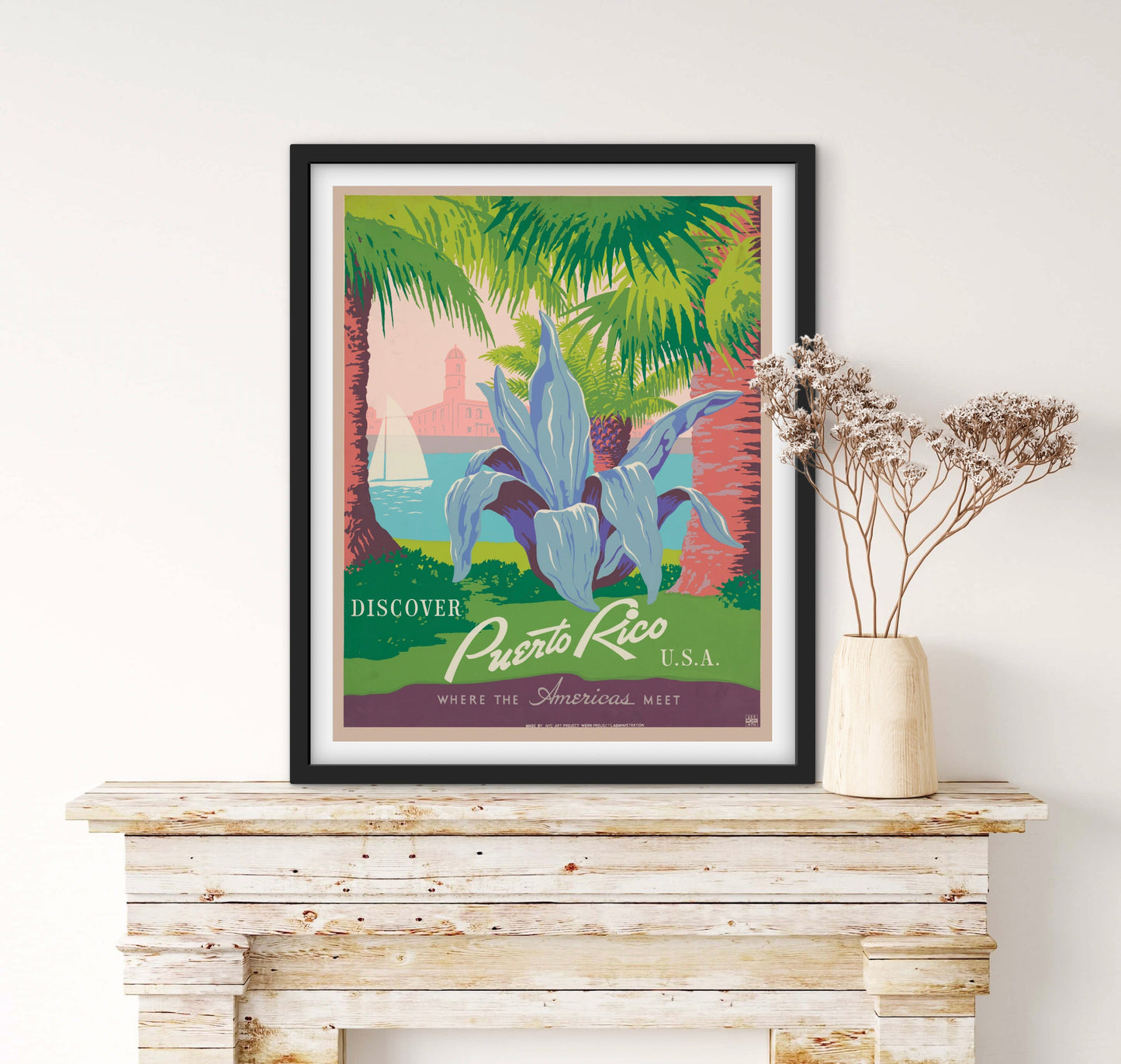 Affiche Porto Rico affichevintagefrance