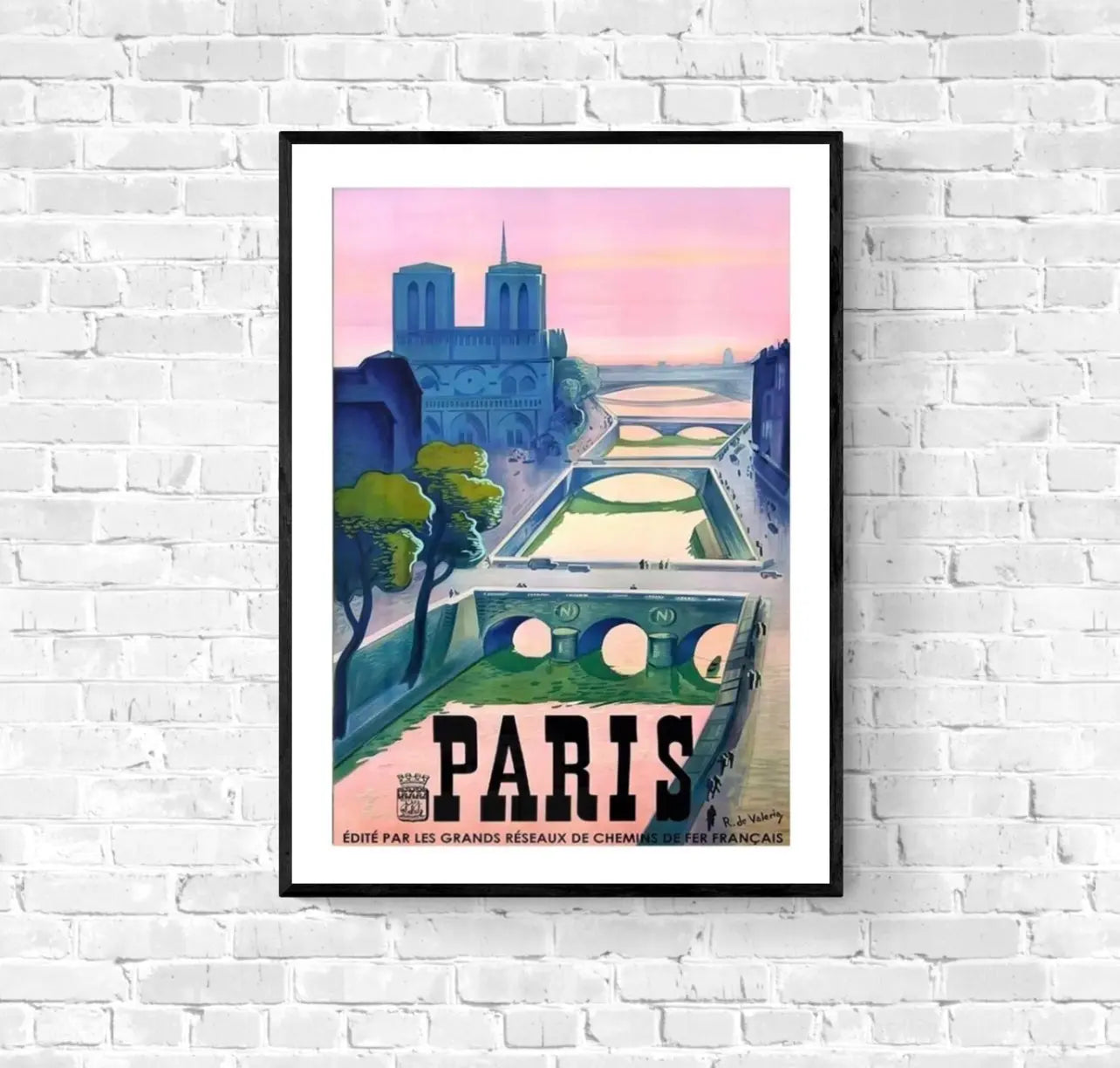 Affiche Paris affichevintagefrance