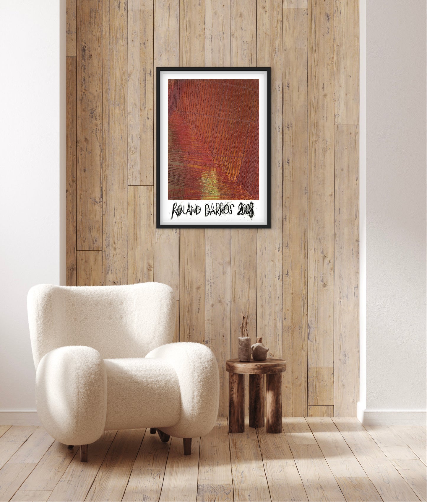 Affiche Tennis Roland Garros 2008