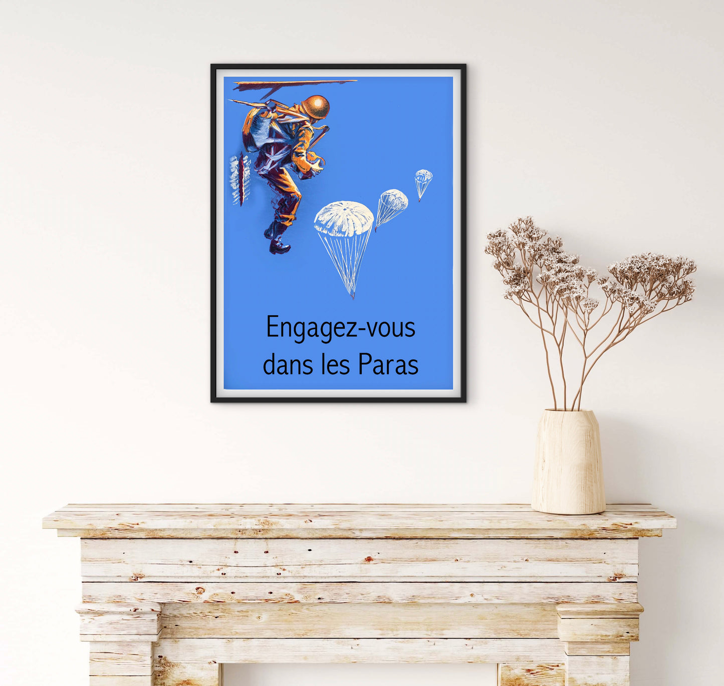 Affiche Engagez vous dans les Paras