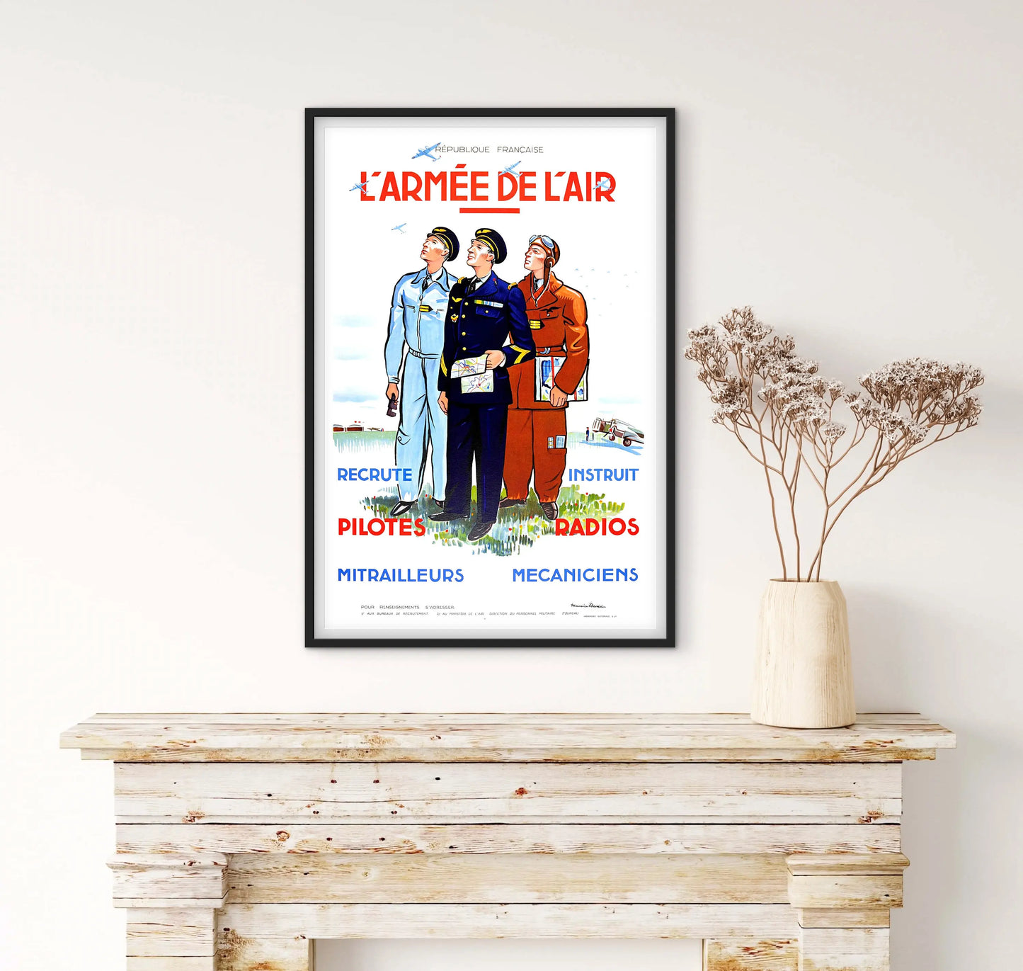 Affiche Armée de l’air affichevintagefrance