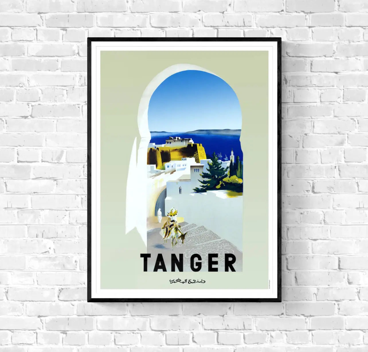 Affiche Tanger Maroc affichevintagefrance