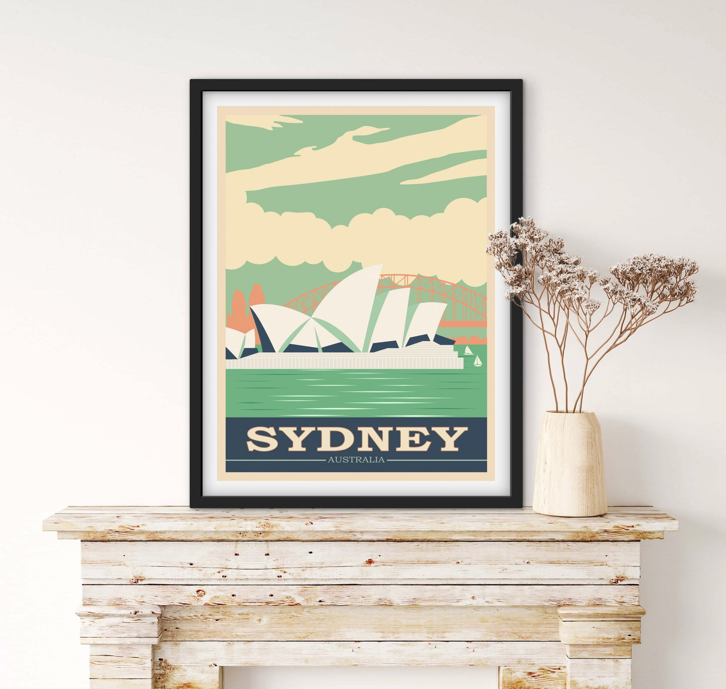 Affiche Sydney Australie affichevintagefrance