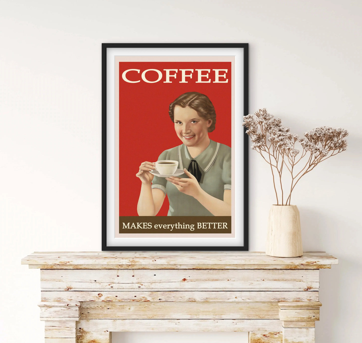 Affiche Café « Coffee » affichevintagefrance