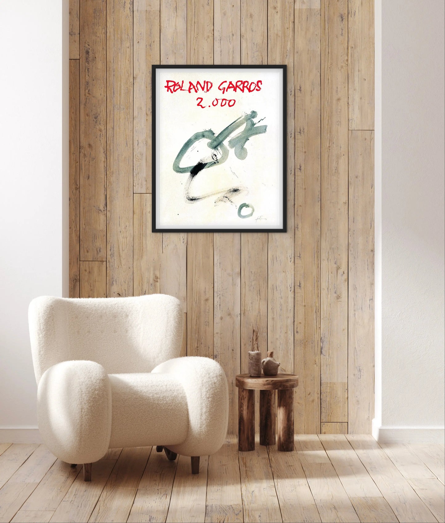 Affiche Tennis Roland Garros 2000 affichevintagefrance