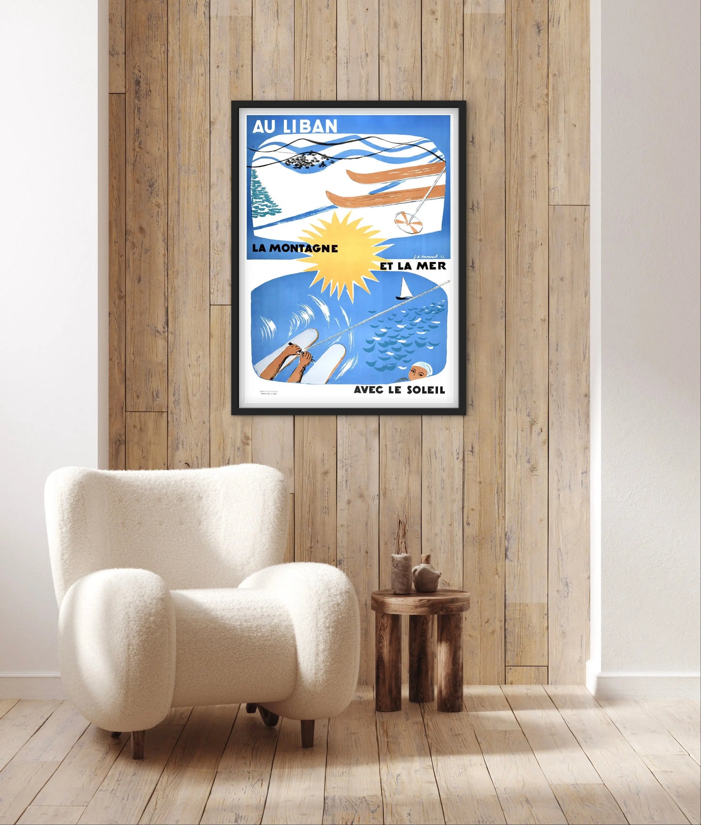 Affiche Liban affichevintagefrance