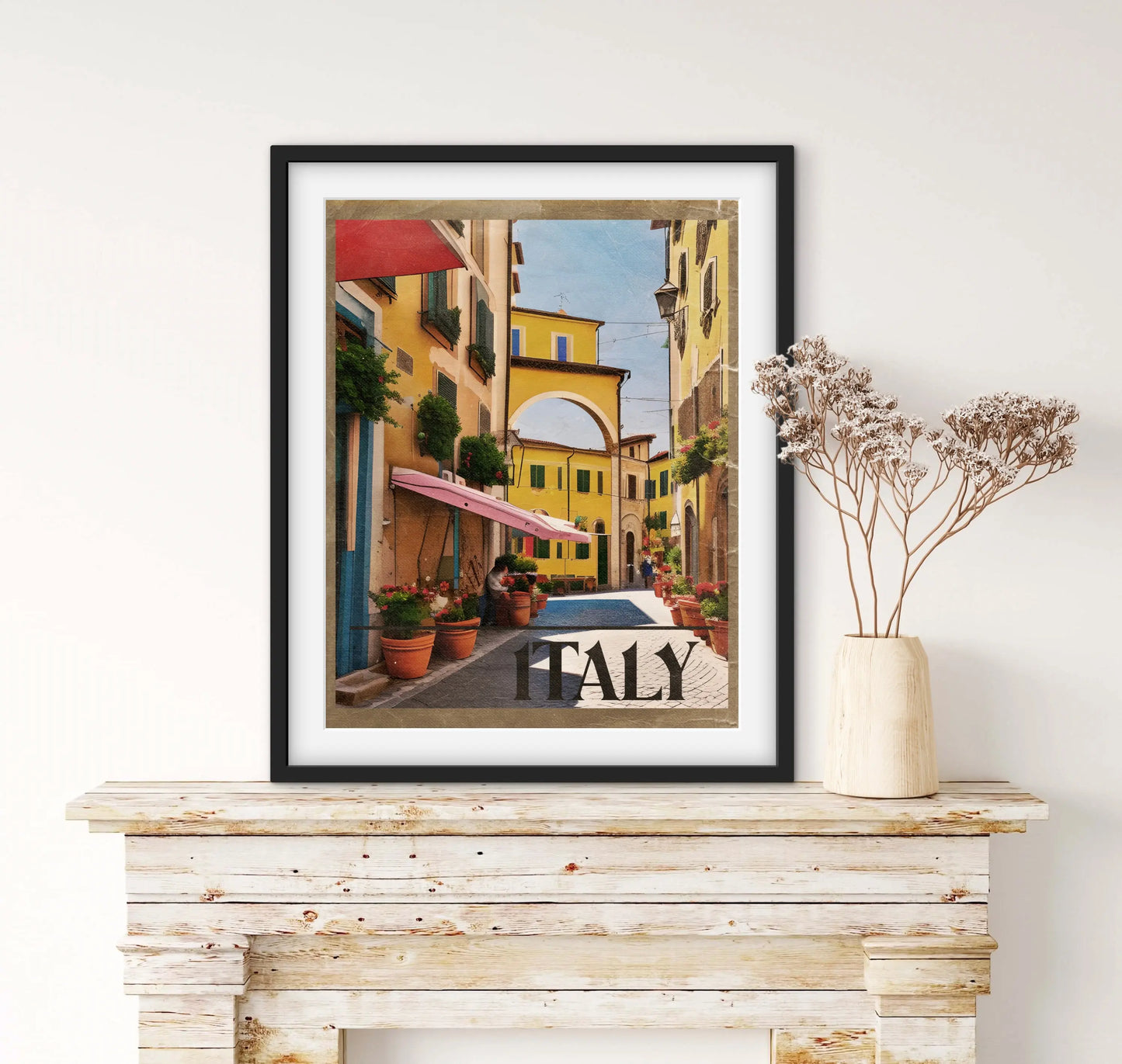 Affiche Italie affichevintagefrance