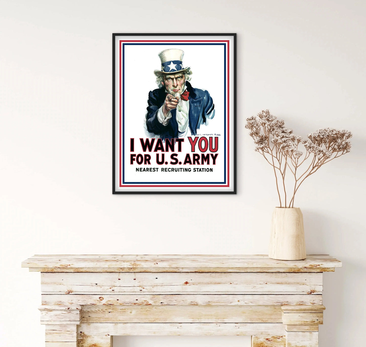 Affiche recrutement I Want You for US army affichevintagefrance