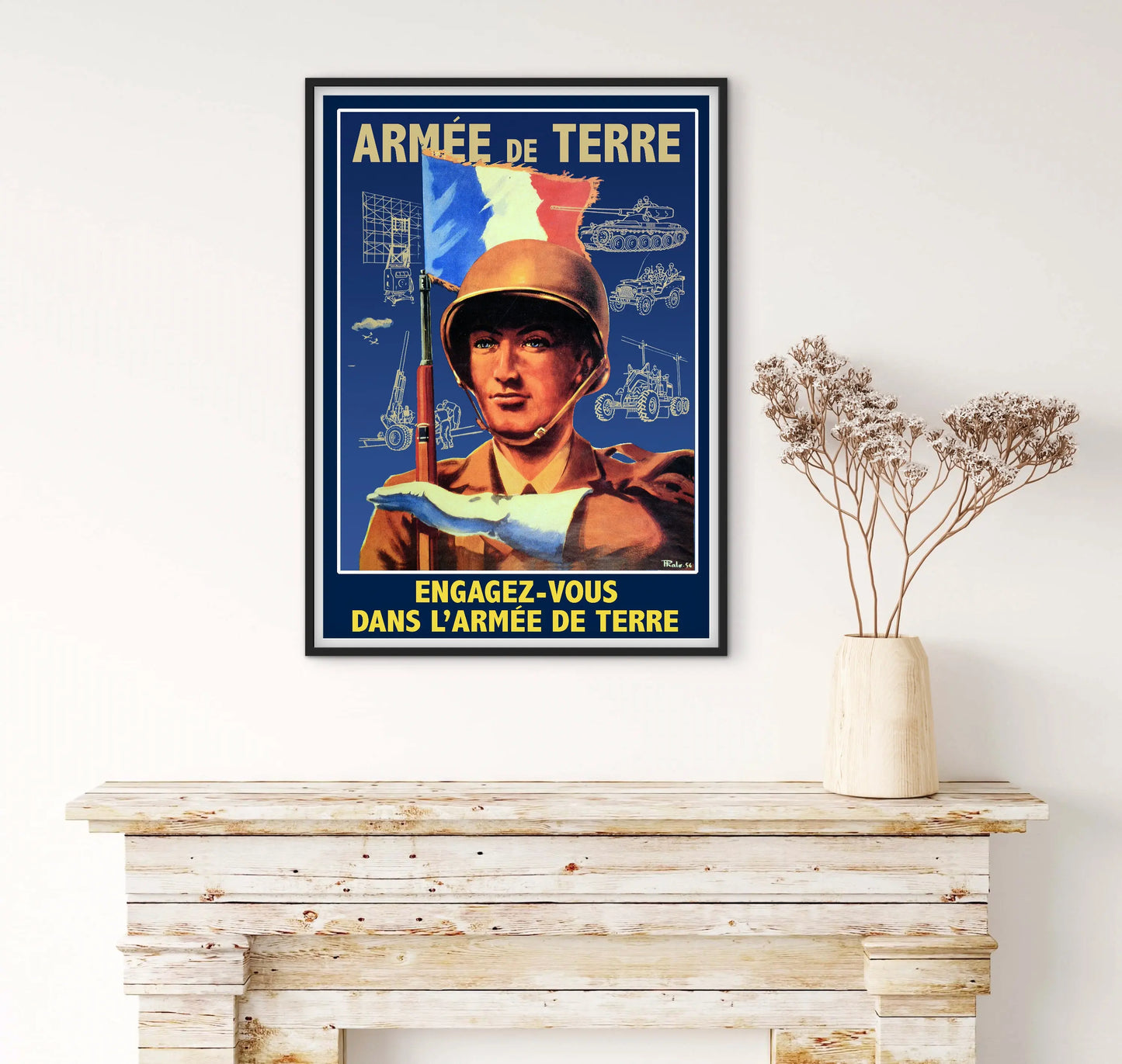Affiche Armée de terre affichevintagefrance