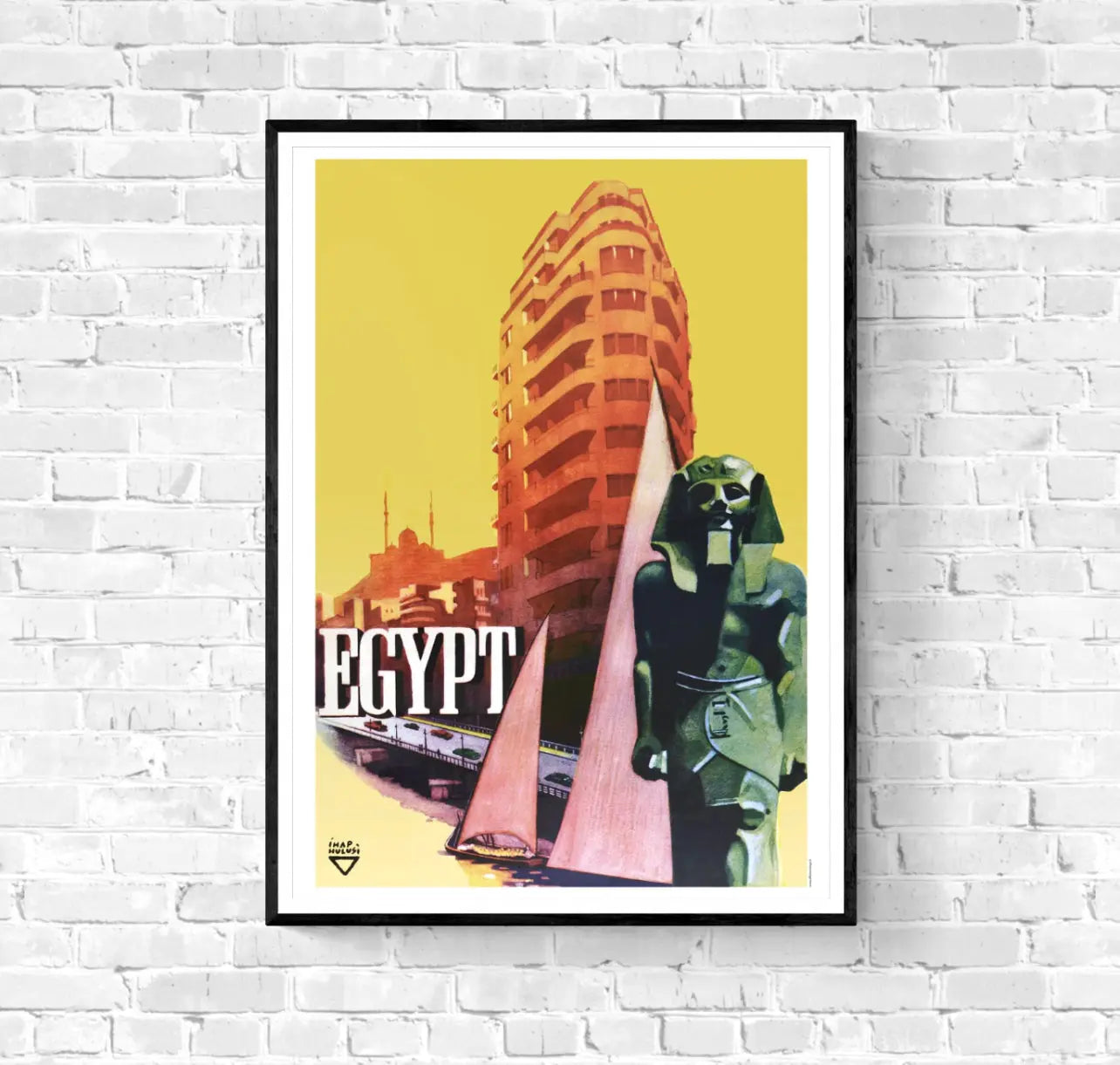 Affiche Égypte affichevintagefrance
