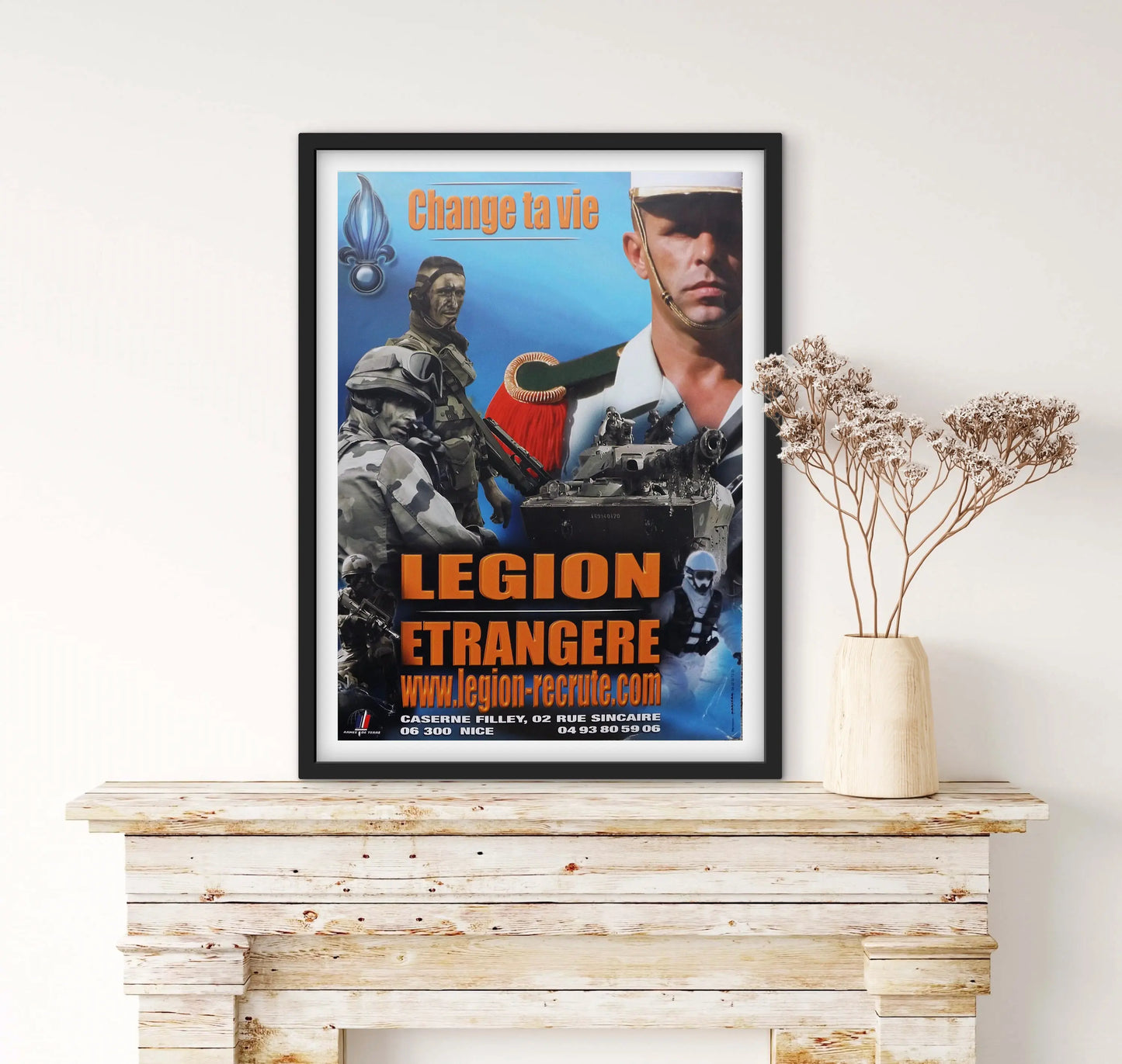 Affiche Légion étrangère recrutement affichevintagefrance