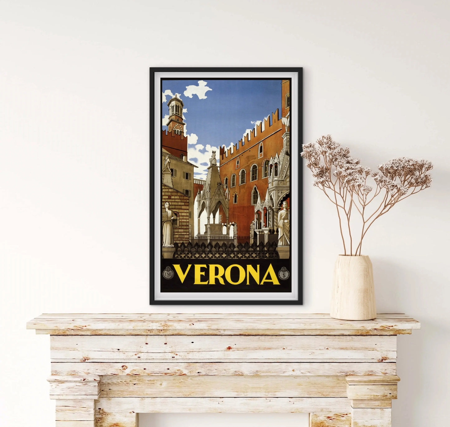 Affiche Vérone Italie affichevintagefrance