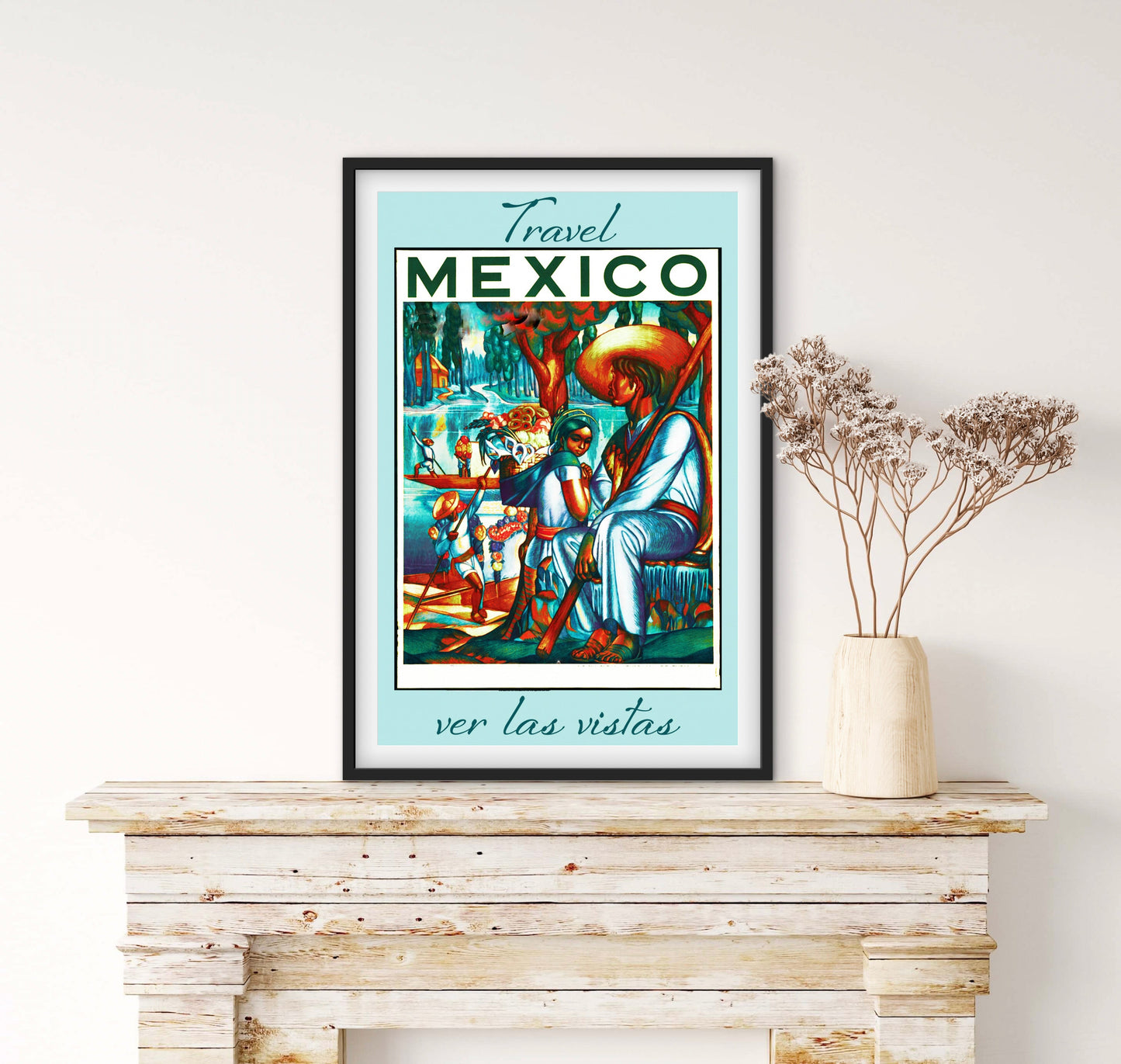 Affiche Mexico Voyage affichevintagefrance