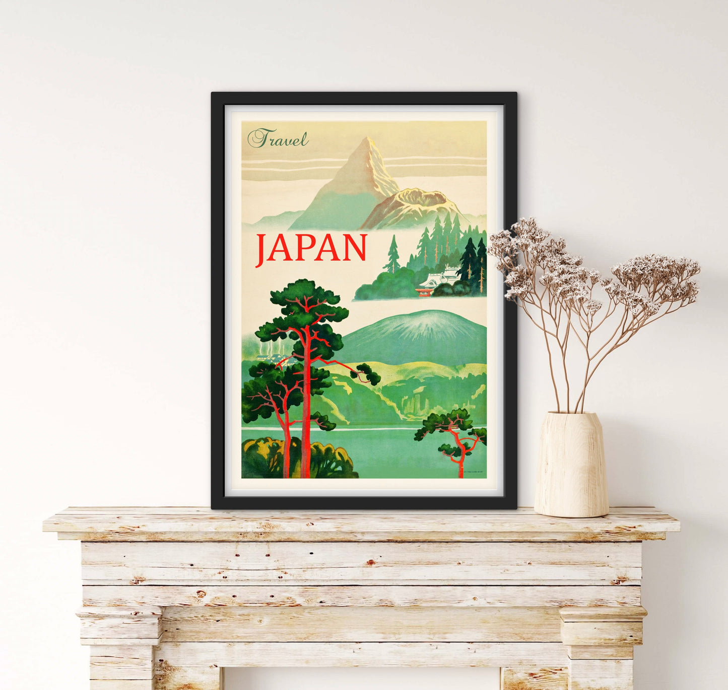Affiche Japon voyage affichevintagefrance