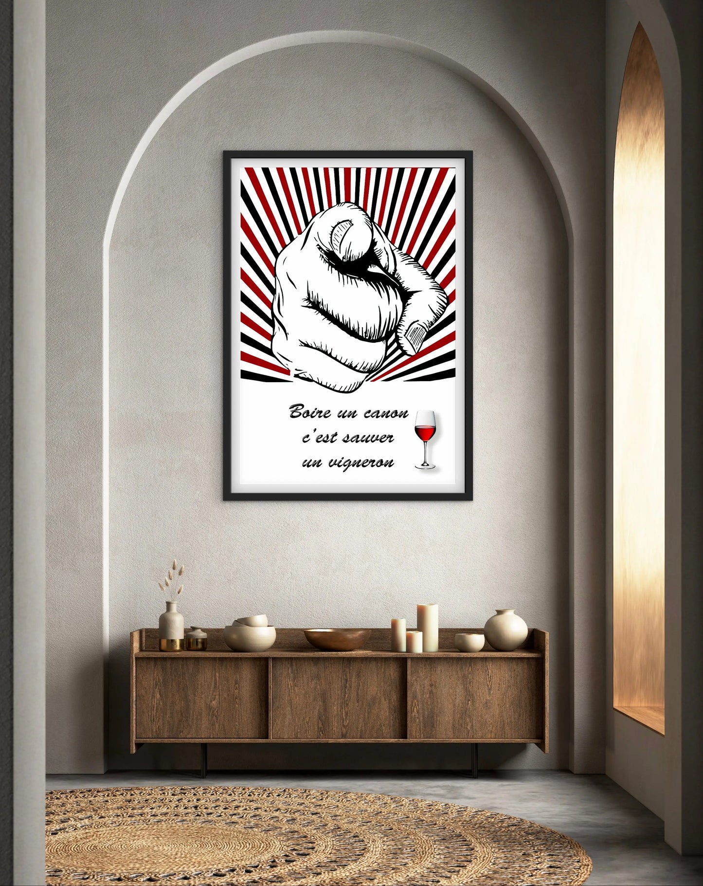 Affiche Vin affichevintagefrance
