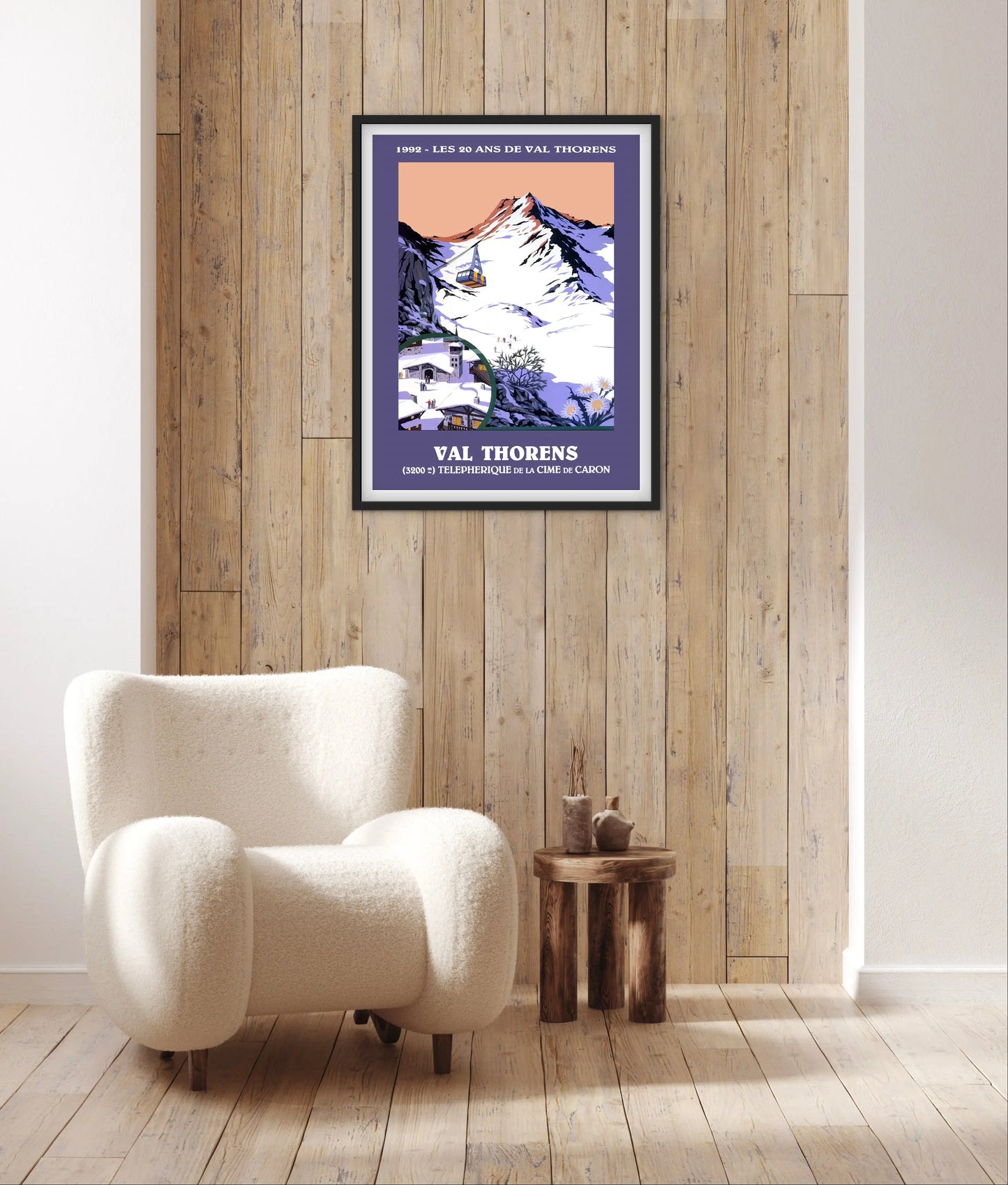 Affiche Val Thorens affichevintagefrance