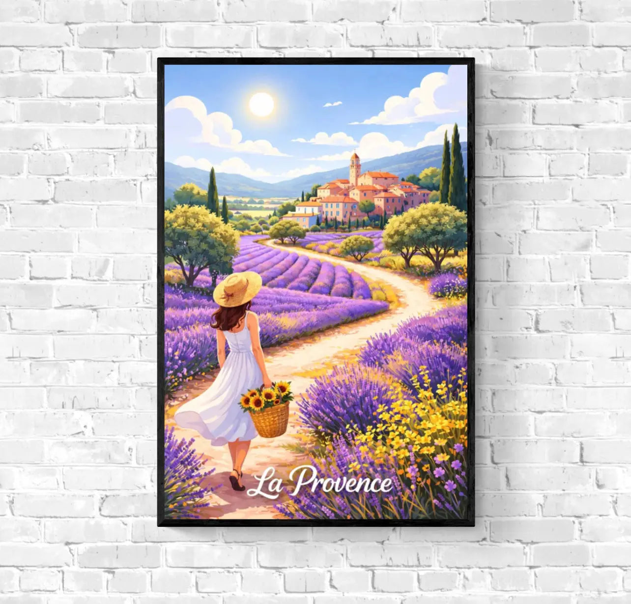 Affiche La Provence affichevintagefrance