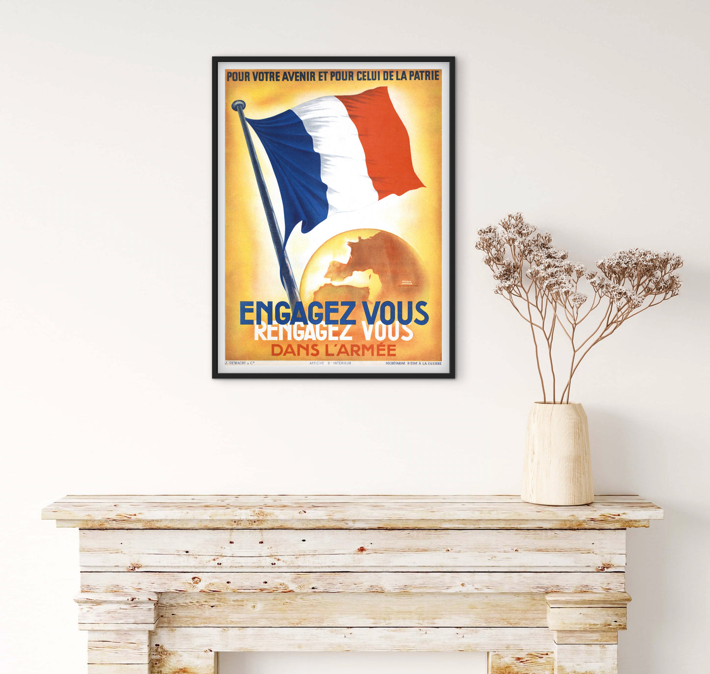 Affiche Engagez vous dans l’armée
