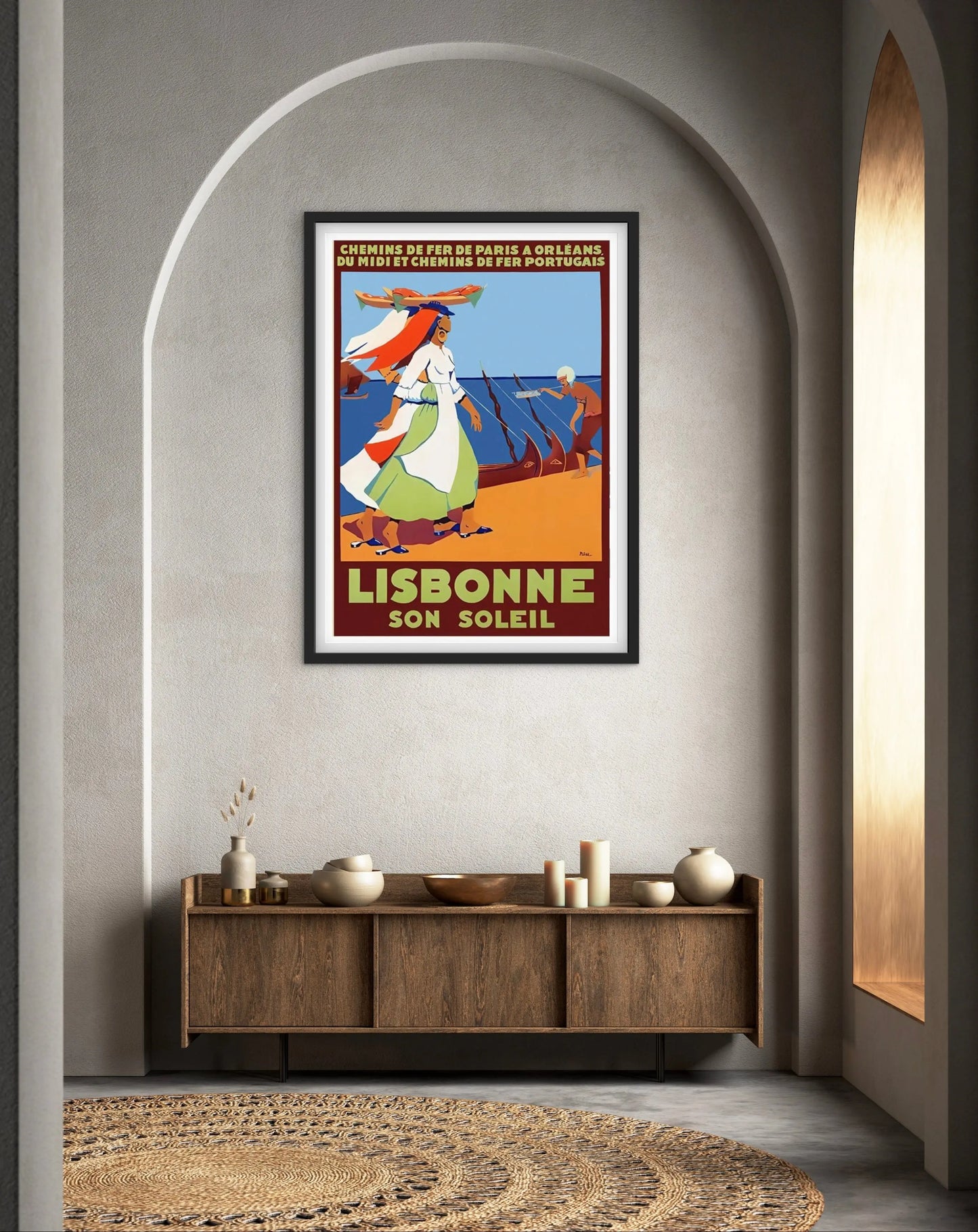 Affiche Portugal affichevintagefrance