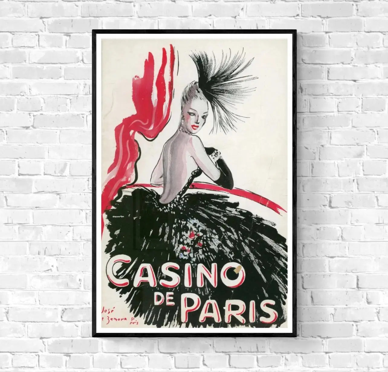 Affiche Casino de Paris affichevintagefrance