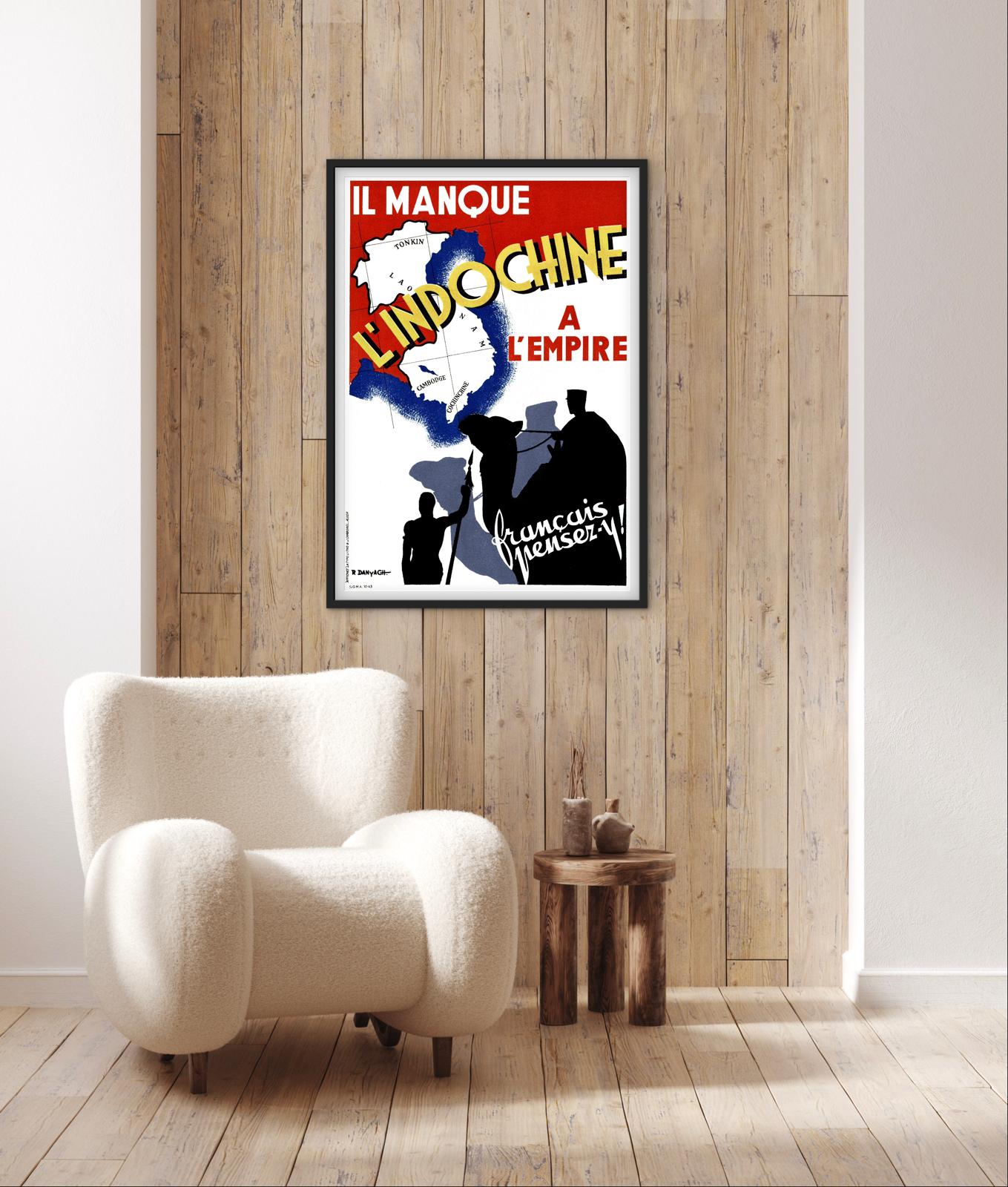 Affiche Indochine