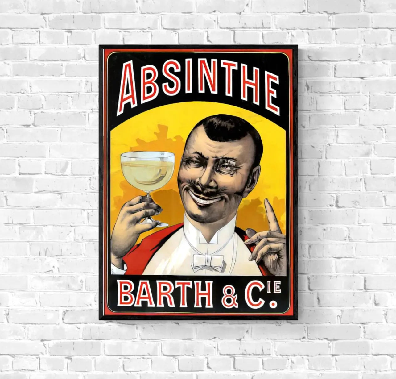 Affiche Absinthe Barth affichevintagefrance