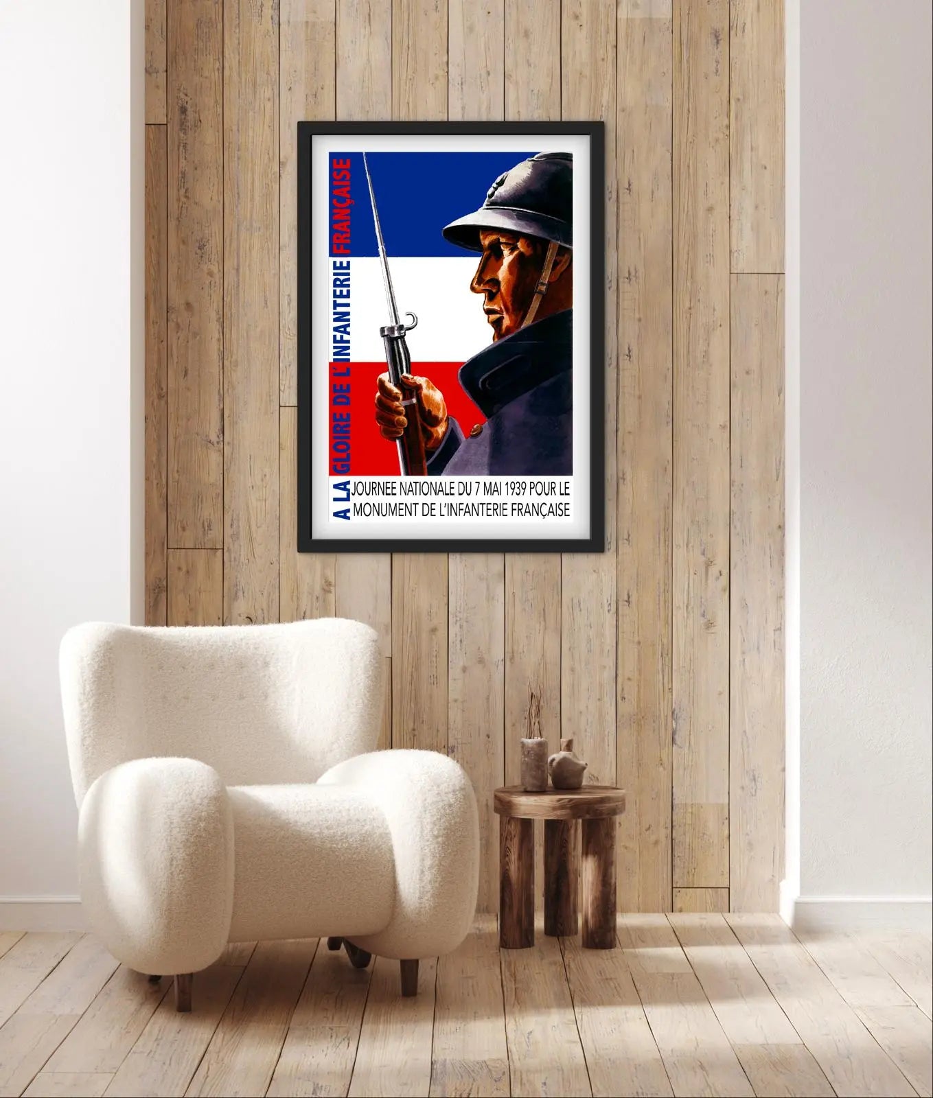Affiche Armée infanterie française affichevintagefrance