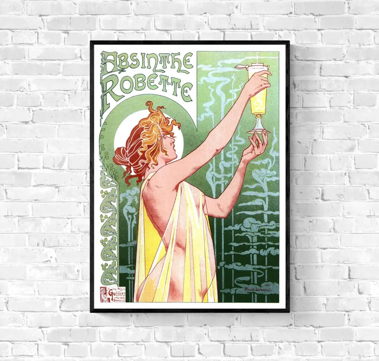 Affiche Absinthe Robette affichevintagefrance