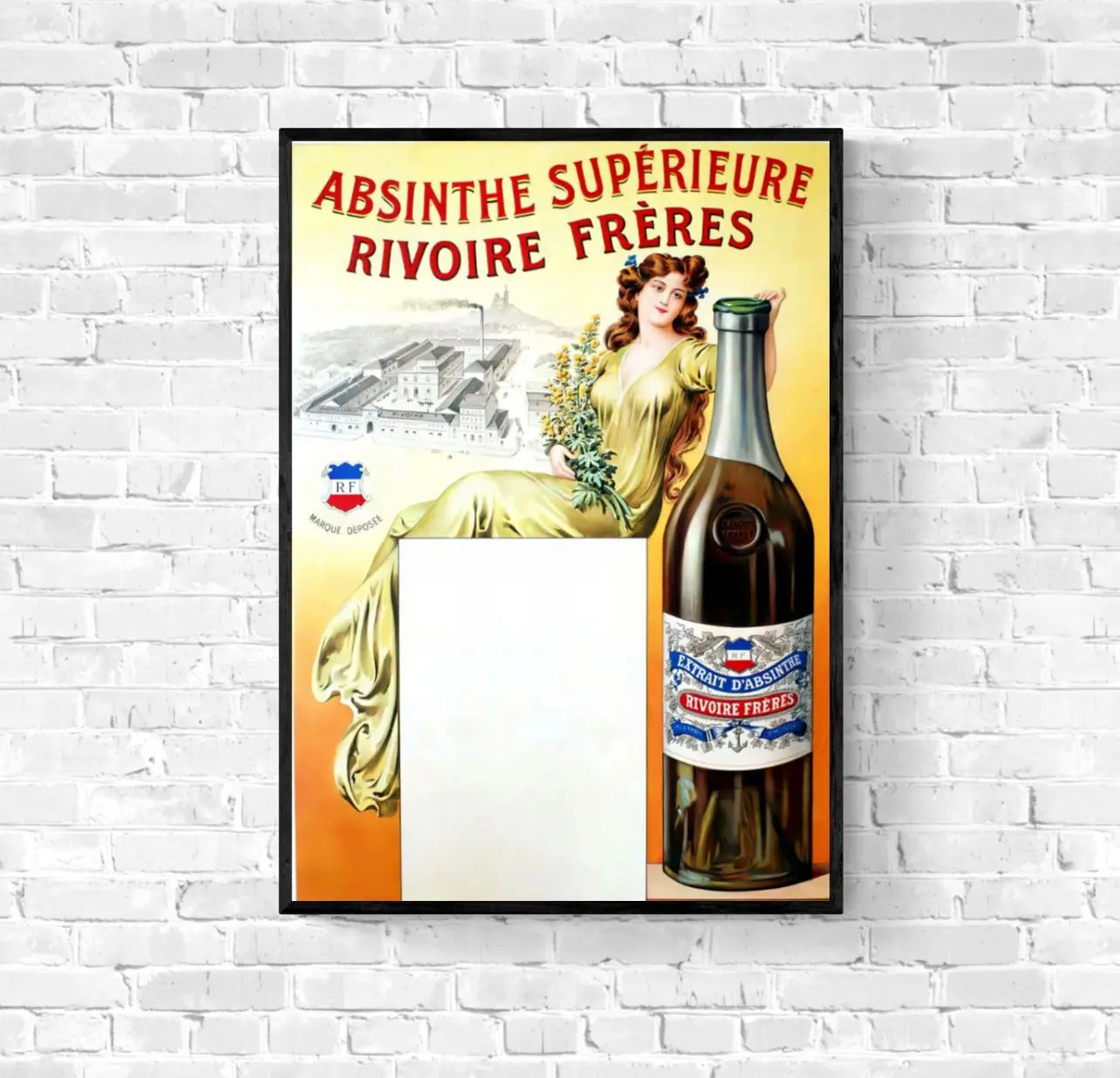 Affiche Absinthe Rivoire Frères affichevintagefrance