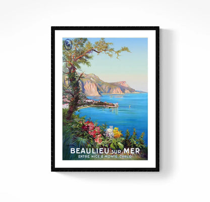 Affiche Beaulieu sur Mer
