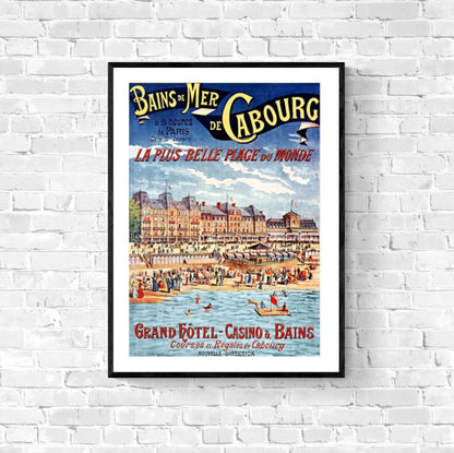 Affiche Bains de Mer de Cabourg