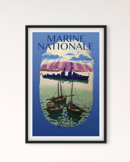 Affiche Marine Nationale affichevintagefrance