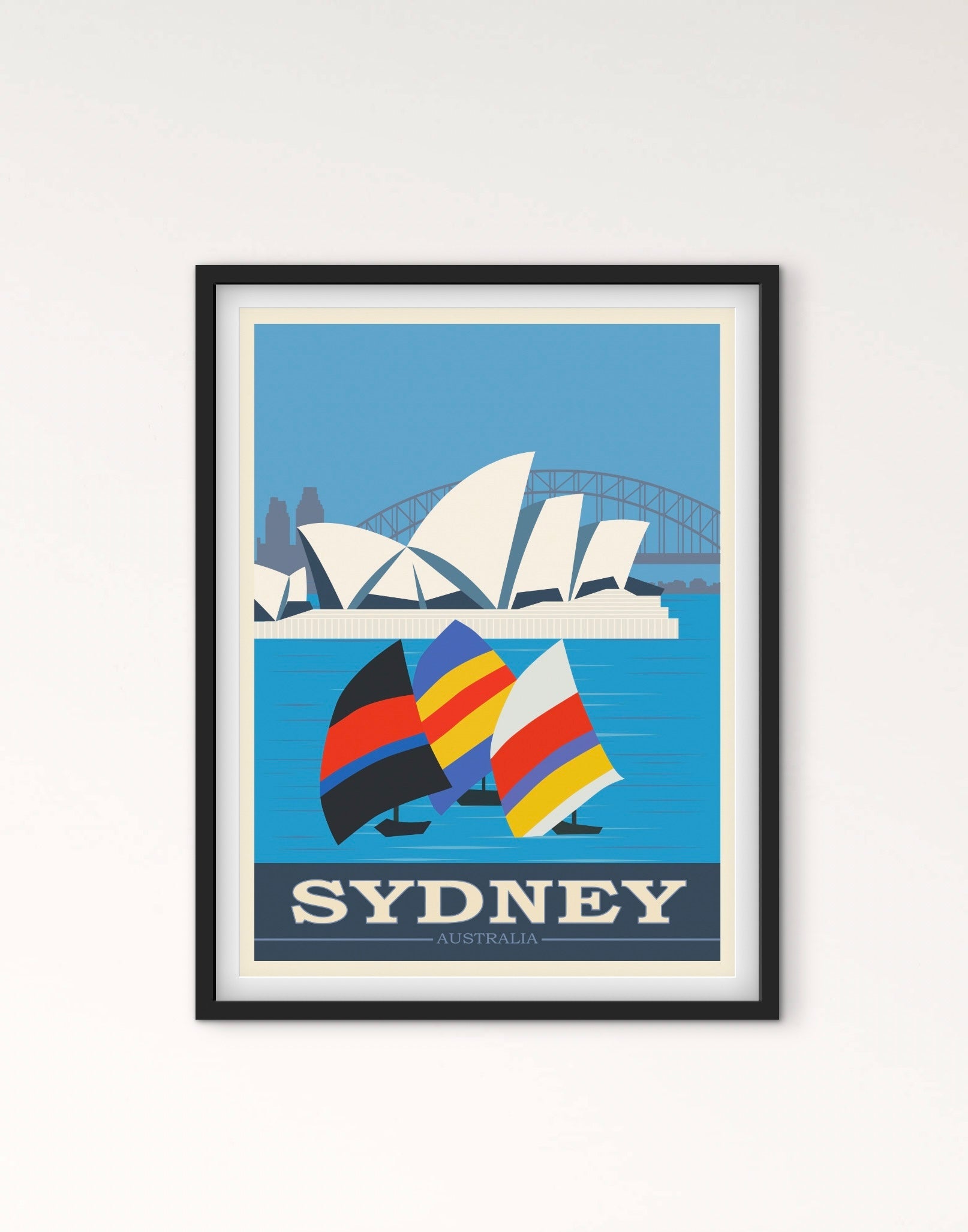 Affiche Sydney Australie affichevintagefrance