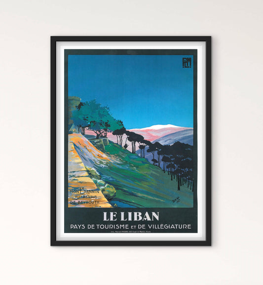 Affiche Liban PLM