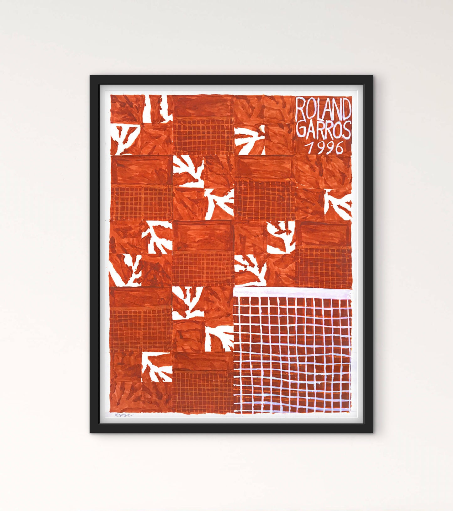 Affiche Tennis Roland Garros 1996