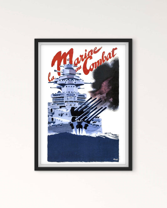 Affiche Marine Nationale affichevintagefrance