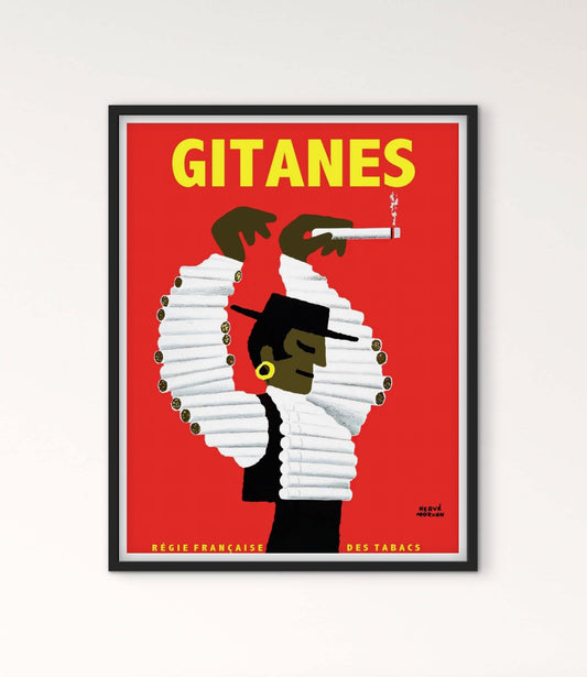 affiche cigarettes gitanes affichevintagefrance