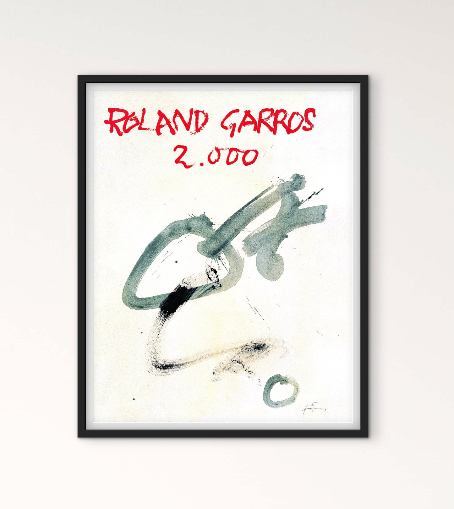 Affiche Tennis Roland Garros 2000