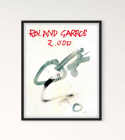 Affiche Tennis Roland Garros 2000