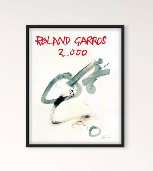 Affiche Tennis Roland Garros 2000