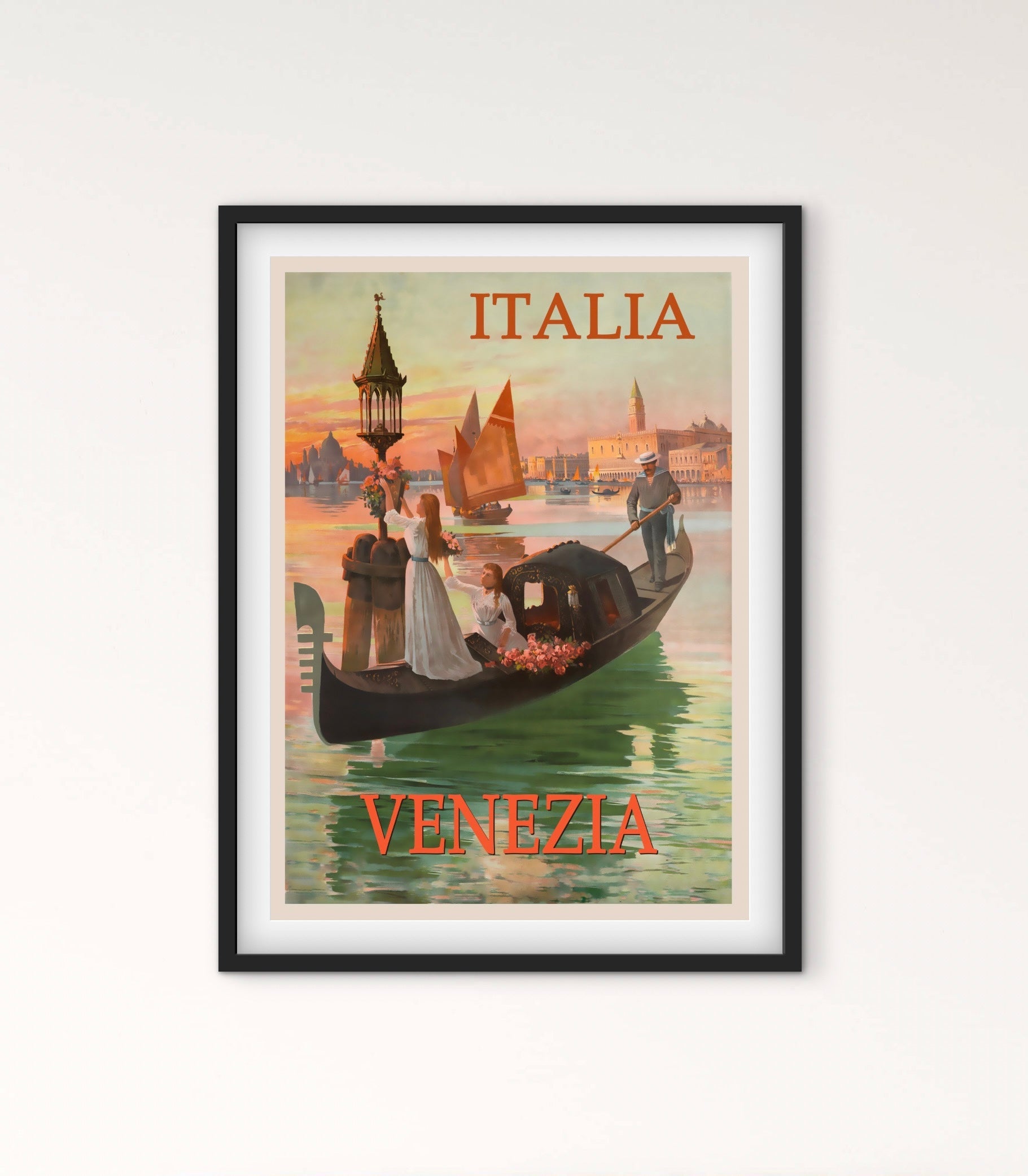 Affiche Venise Italie affichevintagefrance