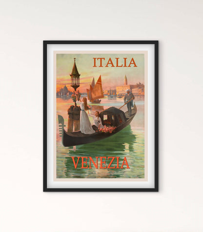 Affiche Venise Italie affichevintagefrance