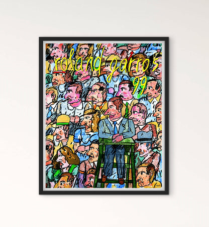 Affiche Tennis Roland Garros 1999
