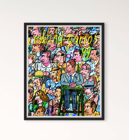 Affiche Tennis Roland Garros 1999