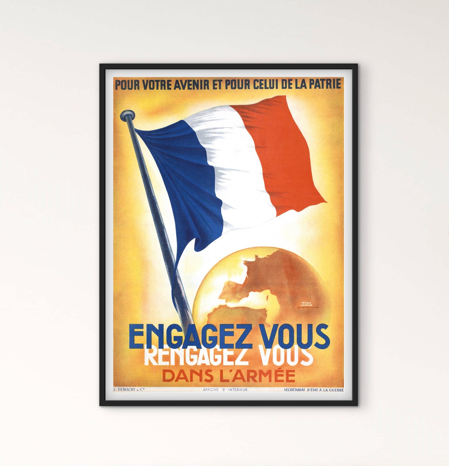 Affiche Engagez vous dans l’armée