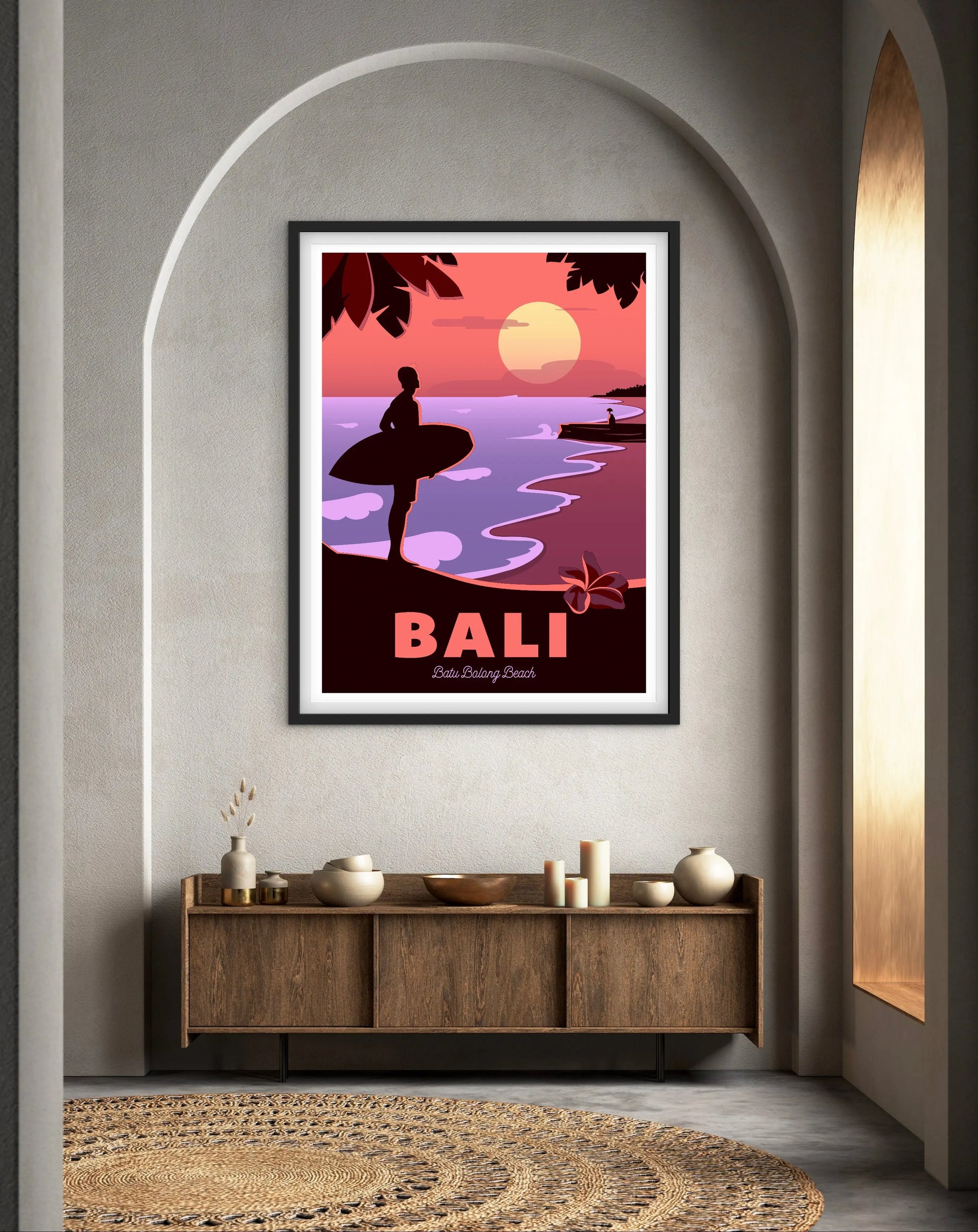 Affiche Bali affichevintagefrance