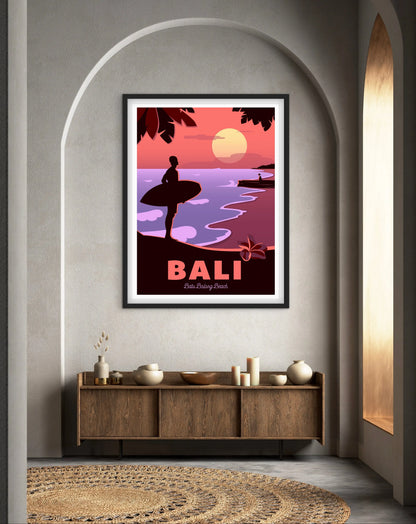 Affiche Bali affichevintagefrance