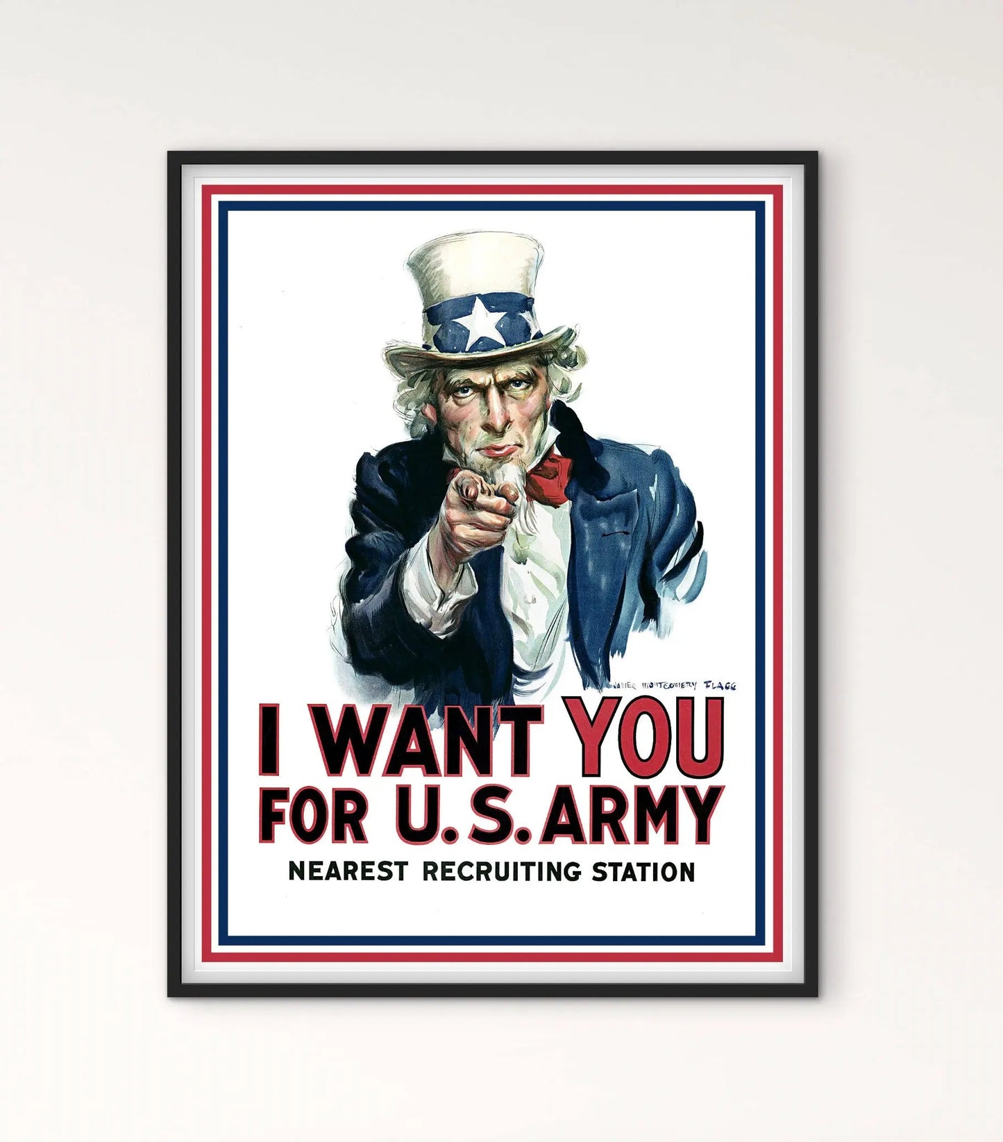 Affiche recrutement I Want You for US army affichevintagefrance