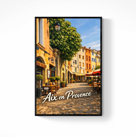 Affiche Aix en Provence