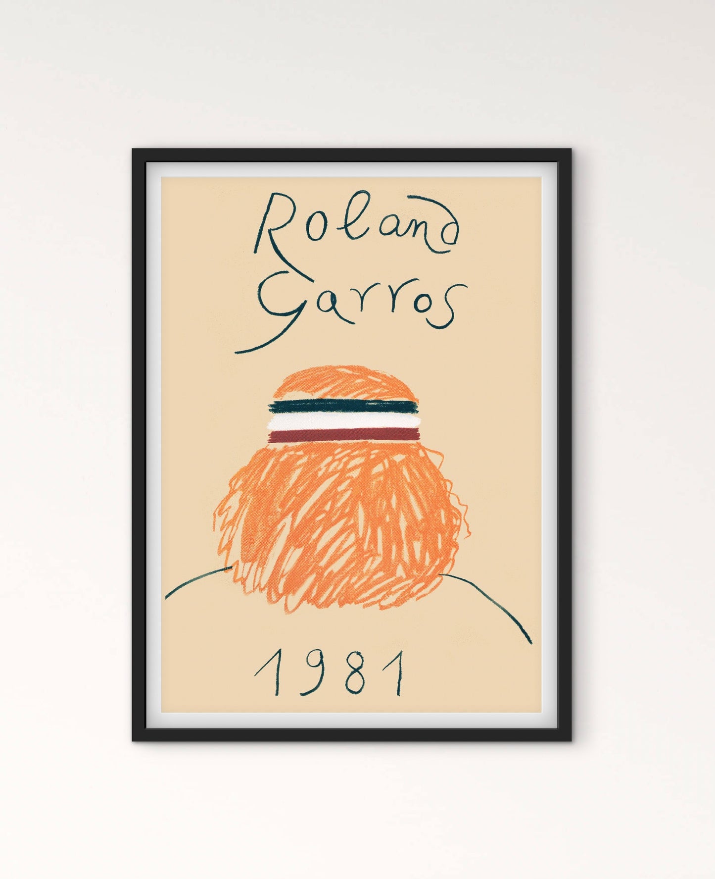 Affiche Tennis Roland Garros 1981